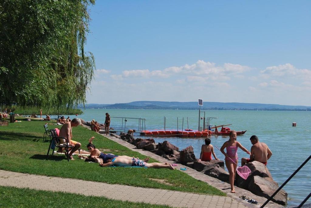 Kovagoors Balaton Wellness Tom Cat Nyaralo 1 Wellness Es 1 Gyermekbarat Apartmannal מראה חיצוני תמונה